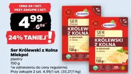 Ser Królewski z Kolna plastry