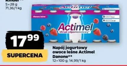Napój jogurtowy owoce leśne Actimel