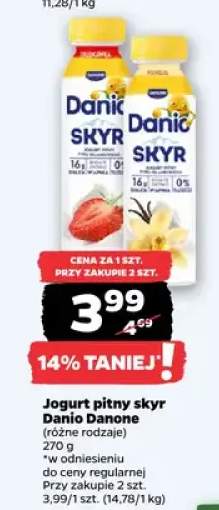 Jogurt pitny skyr różne rodzaje