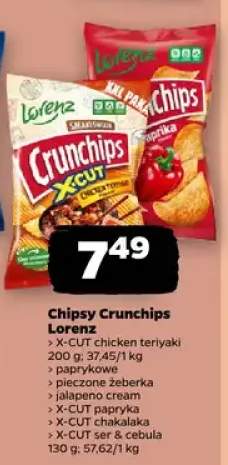 Chipsy Crunchips paprykowe