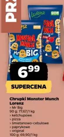 Chrupki Monster Munch ketchupowe