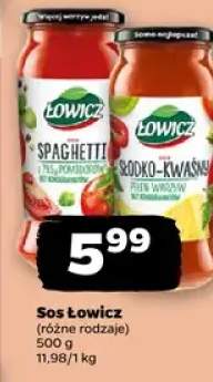 Sos Łowicz spaghetti