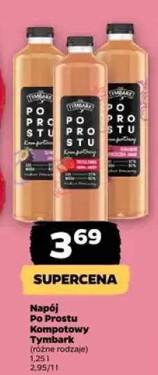 Napój Po Prostu Kompotowy różne rodzaje