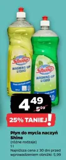 Płyn do mycia naczyń Shine