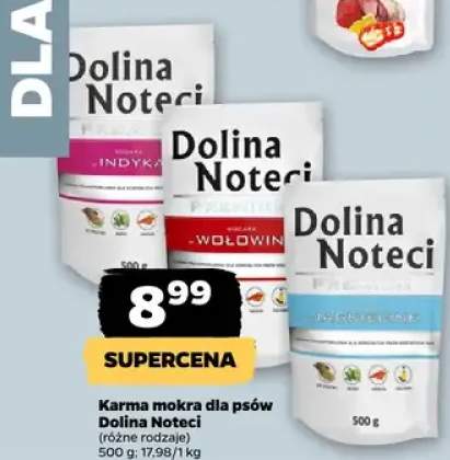 Karma mokra dla psów Dolina Noteci