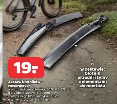 Zestaw błotników rowerowych