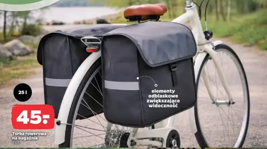 Torba rowerowa na bagażnik