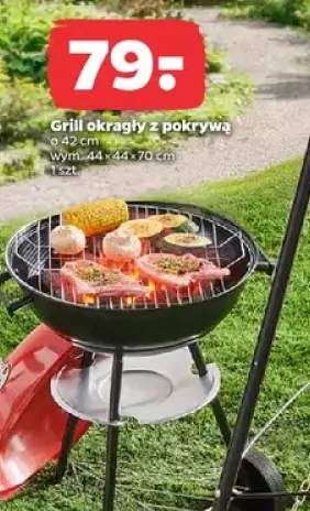 grill okrągły