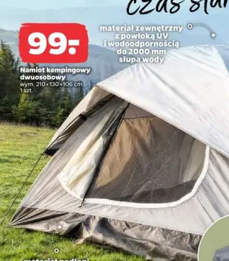 Namiot kempingowy dwuosobowy