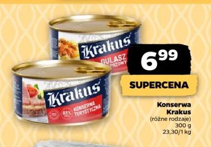 Konserwa Gulasz (różne rodzaje)