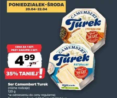 Ser Camembert naturalny