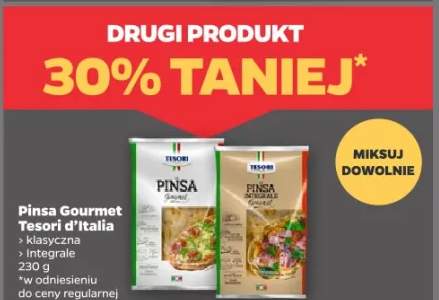 Pinsa Gourmet Tesori d'Italia (klasyczna, integrale)