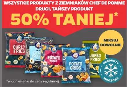 Ziemniaki Chef de Pomme (różne rodzaje)