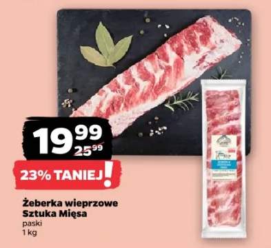 Żeberka wieprzowe Sztuka Mięsa