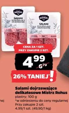 Salami dojrzewające delikatesowe Mistrz Rohus