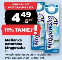 Maślanka naturalna