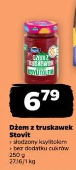 Dżem z truskawek słodzony ksylitolem bez dodatku cukrów