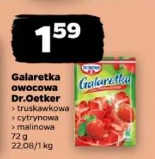 Galaretka owocowa truskawkowa
