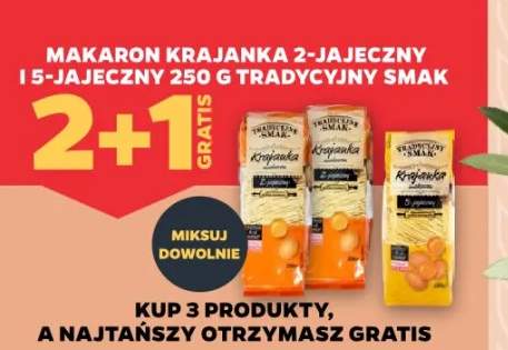 Makaron krajanka 2-jajeczny