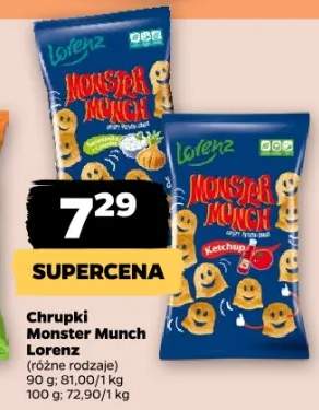 Chrupki Monster Munch ketchup