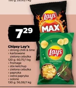 Chipsy zielona cebulka