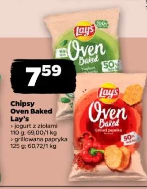 Chipsy Oven Baked jogurt z ziołami