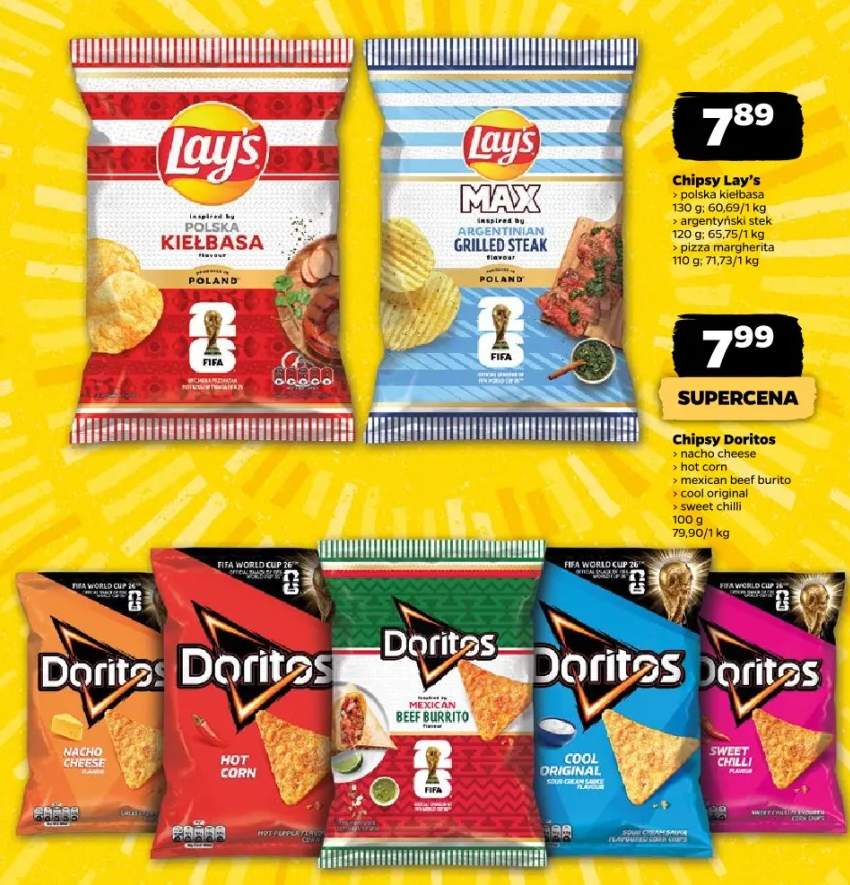 Chipsy argentyński stek