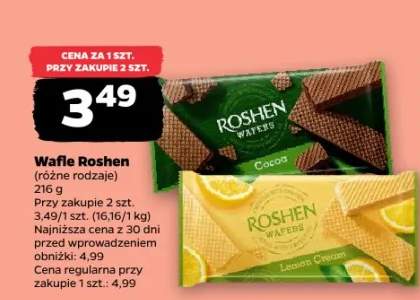 Wafle (różne rodzaje)