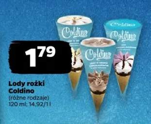 Lody rożki różne rodzaje