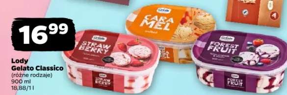 Lody Gelato Classico Strawberry