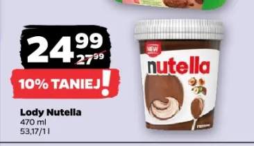 Lody Nutella