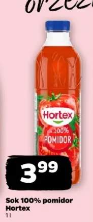 Sok 100% pomidor Hortex