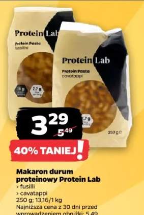 Makaron durum proteinowy fusilli
