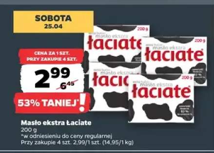 Masło ekstra łaciate