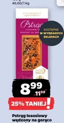 Pstrąg łososiowy wędzony na gorąco