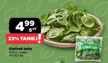 Szpinak baby