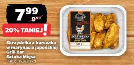 Skrzydełka z kurczaka w marynacie japońskiej Grill Bar Sztuka Mięsa