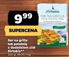 Ser na grilla lub patelnię z dodatkiem ziół Sirtakis