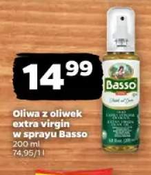 Oliwa z oliwek extra virgin w sprayu Basso