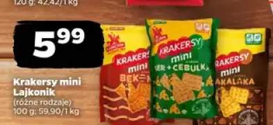 Krakersy mini lajkonik