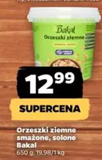 Orzeszki ziemne smażone, solone