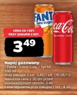 Napój gazowany Coca-Cola, Sprite