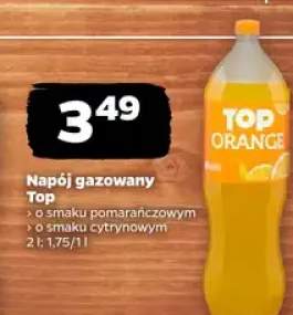 Napój gazowany o smaku pomarańczowym, o smaku cytrynowym