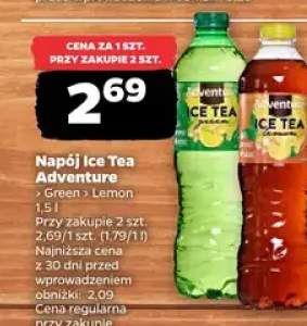 Napój Ice Tea Adventure Green Lemon