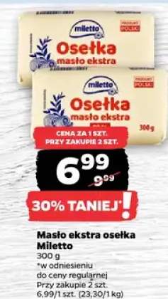 Masło ekstra osełka