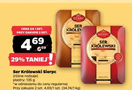 Ser Królewski Sierpc plastry