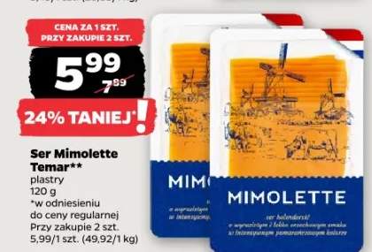 Ser Mimolette Temar plastry