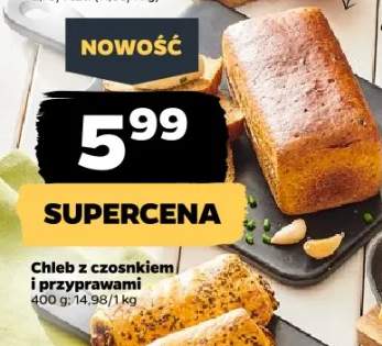 Chleb z czosnkiem i przyprawami