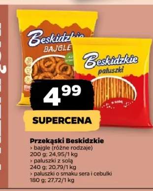 Przekąski Beskidzkie paluszki z solą