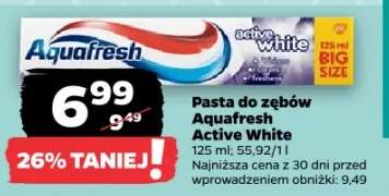 Pasta do zębów Aquafresh Active White